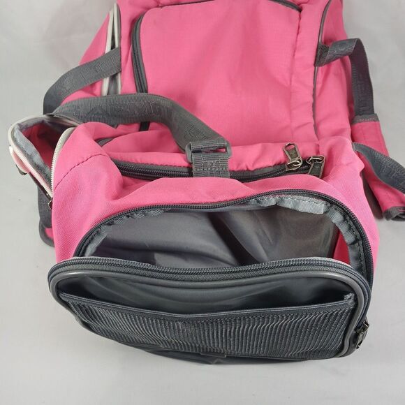 Under Armour Storm Gym Bag Medium Pink Gray Duffle Sports Travel Shoulder Strap - Picture 8 of 8